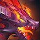 Blood Crystal Dragon: Red Dragon skin